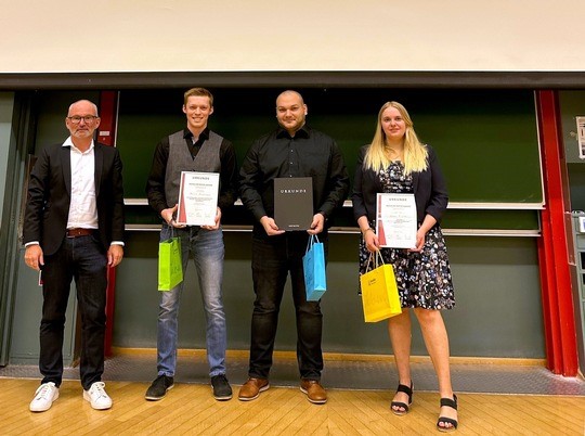 The second Koehler Paper Award presented at Munich University of ...